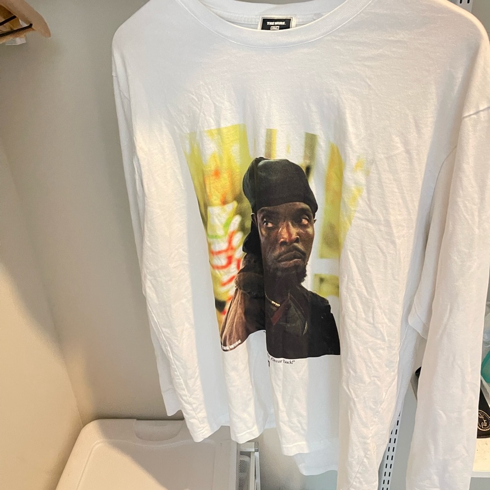 Kith x The Wire long sleeve shirt size large